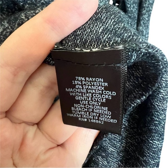 Torrid Black Knit Ladder Sleeve Pullover Sweater Size 1X Cozy Loungewear Grunge - Picture 7 of 7